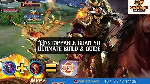 How to play Guan Yu | Tutorial [HOK]: Ultimate Guide | Pro Tips | Real Game Explaination