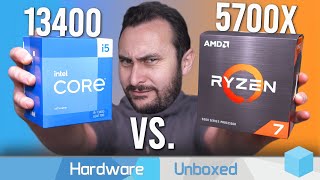 Core i513400 vs. Ryzen 7 5700X, CPU & GPU Scaling Benchmark