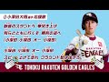 【応援歌】小深田大翔選手