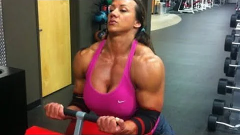 Amber Deluca the strongest female bodybuilder in the world female bodybuilding 2024