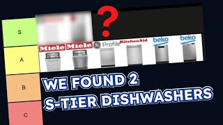 Best Dishwasher Tier List: 17 Models Ranked