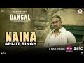 Naina Song By Shahzan Mujeeb with lyrics - Dangal Movie | Indian Idol 8 Contestant | Amir