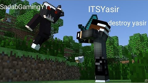 pojavlauncher pvp (touch control) (destroy @itsYasirYT) @SadabGamingYT @uzumakinarutofdattabayoo