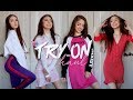 HUGE TRY-ON HAUL 2018 | FASHIONNOVA, PRETTYLITTLETHING, ZAFUL