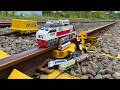 Mencari & Merakit Mainan Kereta Api Kayu CC203,CC201,CC206,KA Bandara Vintage,Perumka Di Stasiun