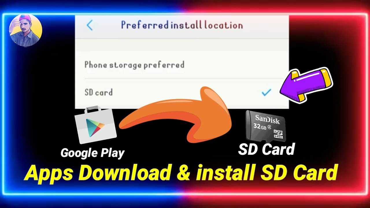 how to download play store games to sd card