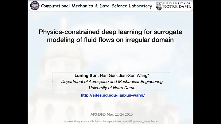 Physics-constrai...  deep learning for surrogate m...