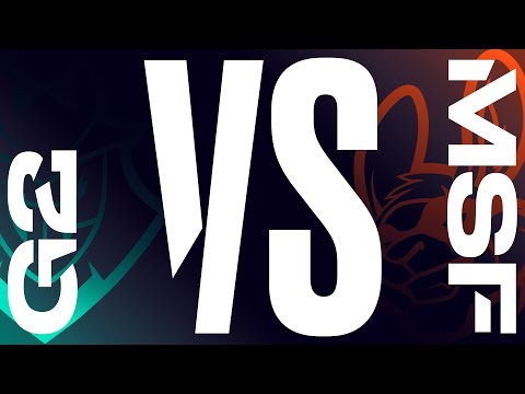 G2 vs. MSF - Week 9 Day 2 | LEC Spring Split | G2 vs. Misfits (2020)