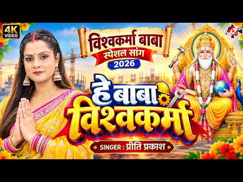 Priti Prakash — Oh Lord Vishwakarma | Latest Vishwakarma Puja Special Song 2026 - 4K Video