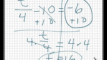 WCCA2015 - Pre-Algebra Lesson 7.1 - Two-step Equations