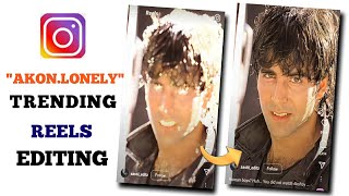 Akon lonely reel tutorial | Akon lonely song photo transition reel tutorial | screenshot 3