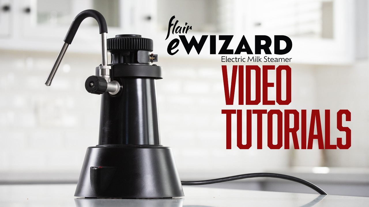 Flair eWizard Milk Steamer Tutorial - YouTube