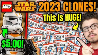 2023 LEGO Star Wars Clone Trooper Army Building Unboxing!