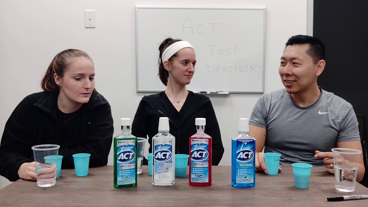 Act mouth rinse taste test!!!