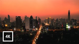 Bangkok, Thailand Soundscape and Sunset (City Sounds)