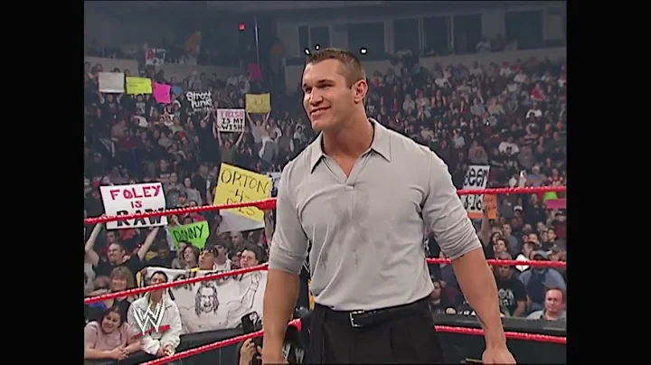 Evolution Beat Down Mick Foley Raw February 16 2004 Part 1