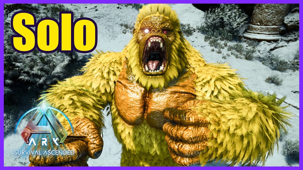Megapithecus Cool We gaan het gevecht aan met de MEGAPITHECUS// Ark Survival Ascended E16 ...