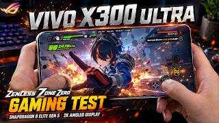 VIVO X300 Ultra Zenless Zone Zero Gaming Test | Snapdragon 8 Elite Gen 5, 2K AMOLED Display