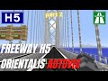 Minecraft freeway H5 orientalis autovia 2