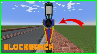 BlockBench Modeling For Minecraft Java Edition | Street Lamp