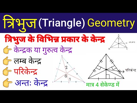 वीडियो: ऐसा क्यों है कि एक अधिक त्रिभुज का लंबकेन्द्र त्रिभुज के बाहर की ओर होना चाहिए?