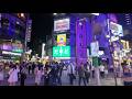 Walking in Crowded Shibuya at Night! POV, Neon and Crowds