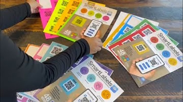 SmartLabels | Carly on how she stored stuff in bins and how they show up using the search feature