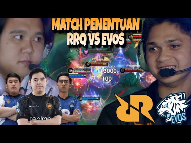 KATAKAN PADA DUNIA RRQ IS BHAK !! PENENTUAN DERBY KLASIK PANAS !! RRQ VS EVOS MATCH 3 - MPL S18
