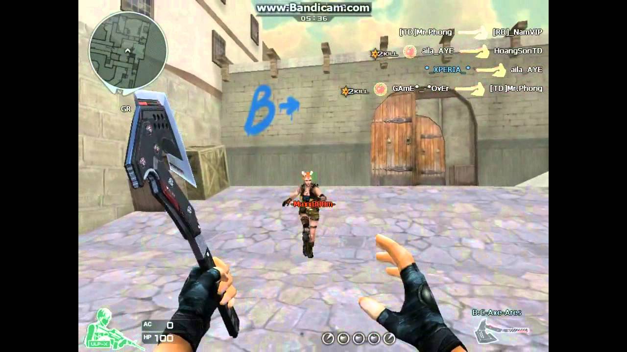 CFVN BC.Axe Ares by XPERIA combo Multi Kill