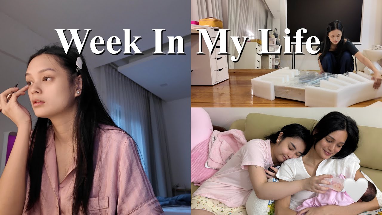 WEEK IN MY LIFE | productive days, redecorating my room + meeting Hope for the first time!