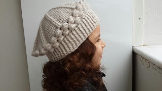 Tığ İşi Bere Şapka Yapımı Crochet Beanie Hat Making Örgü Modelleri 