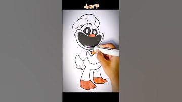 How to color Kickin Chicken Smiling Critters Poppy Playtime Chapter 3 Happy Coloring  #art #drawing