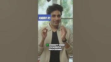 All about brand new AI based gadget "rabbit r1" #technology  #tech #ai