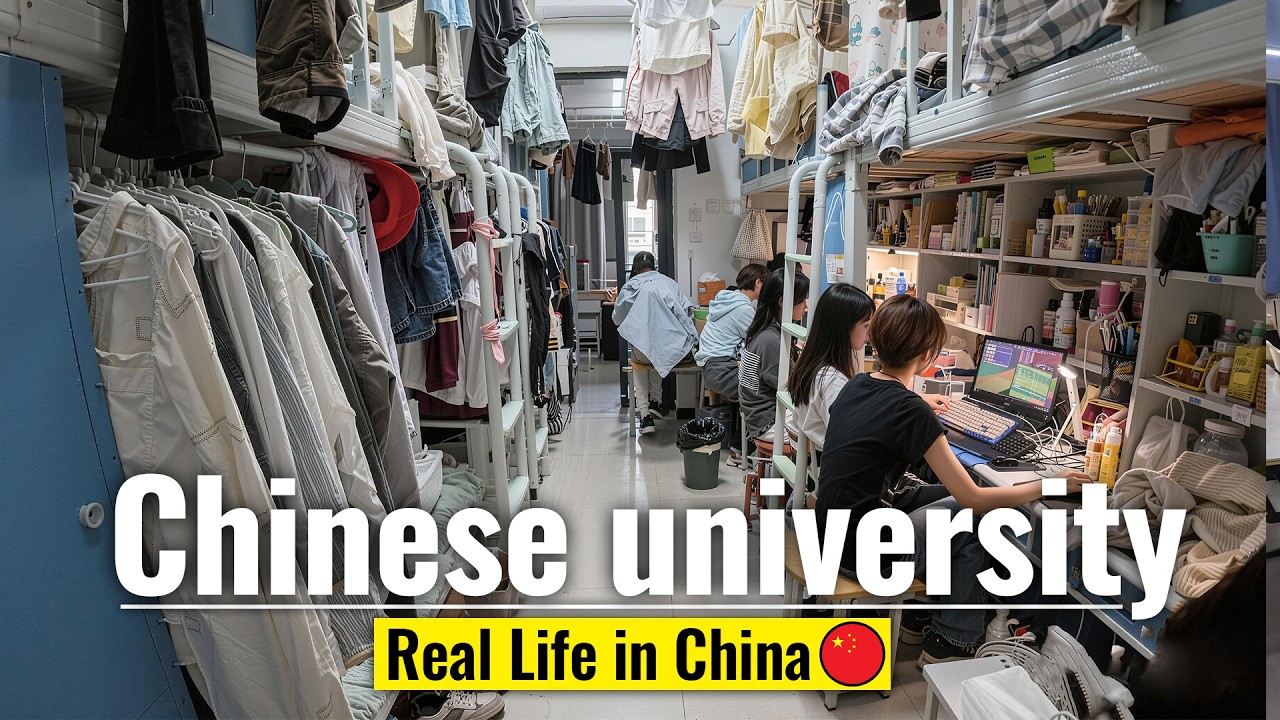 It's a Race, Not a Vlog!  A Day in the Life of a Chinese University Student