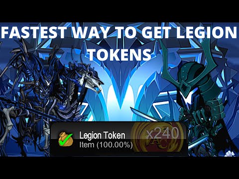 AQW - Fastest Way Of Farming Legion Tokens With & Without Pet