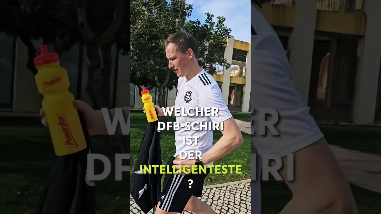 Welcher DFB-Schiri ist der Intelligenteste? 🧐💭