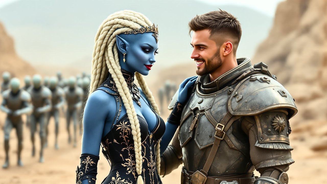 The Young Alien Princess Mocked the Human Soldier, But When He Removed Her Armor, She Was Speechless