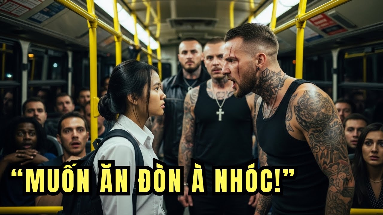 3 Giang Hồ Mỹ Chọc Ghẹo Nữ Sinh Việt Trên Xe Buýt Mà Không Biết Cô Là Cao Thủ Võ Cổ Truyền