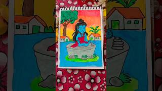 #cute mahadev drawing collection 🔱 ✨️ 🙏 🌺 🌸 🕉 #art #painting #shortvideo 🙏 #trendingshorts