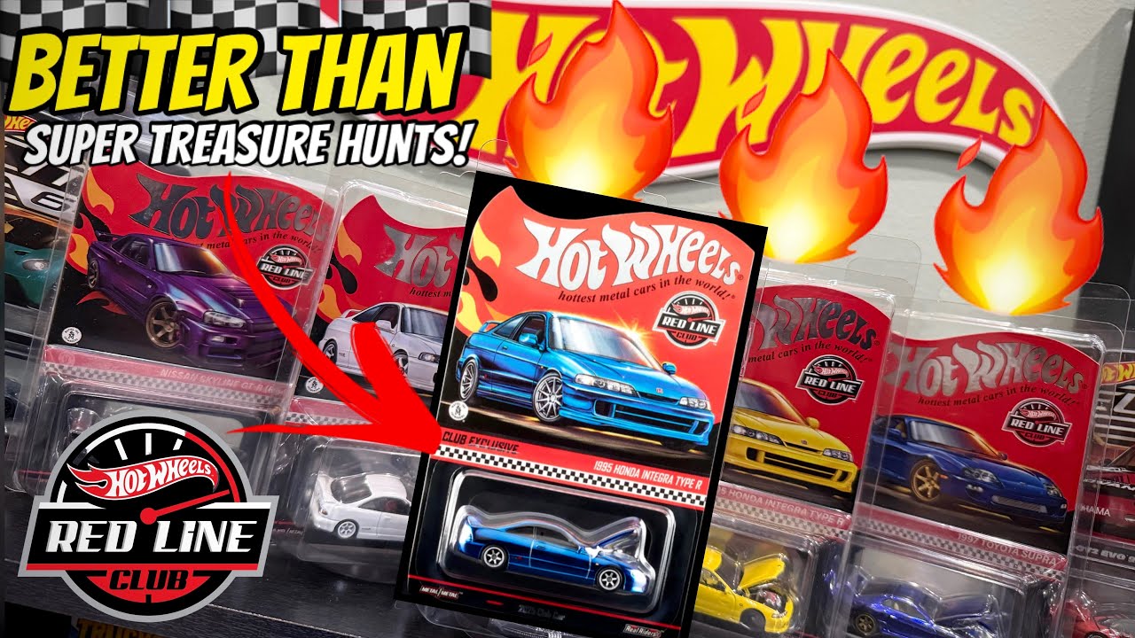 OUR RLC HOT WHEELS COLLECTION + NEW HONDA INTEGRA TYPE R! UNBOXING JDM ...