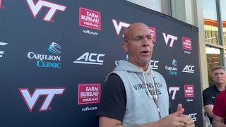 Hokies' Franklin on running back rotation