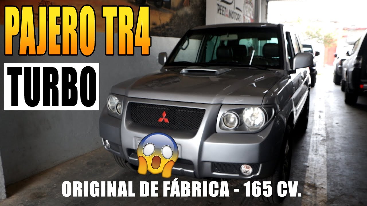 Pajero TR4 Turbo de Fábrica com 165cv.