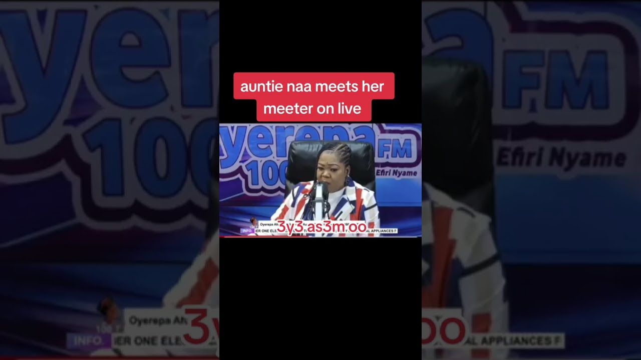 Eiii Auntie Naa Finally Meet Her Master 
