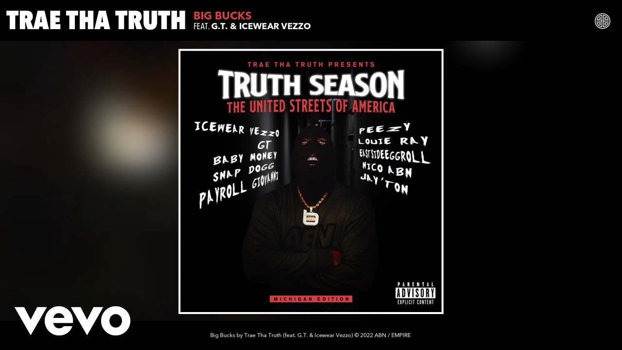 Trae Tha Truth - Big Bucks (Official Audio) ft. G.T., Icewear