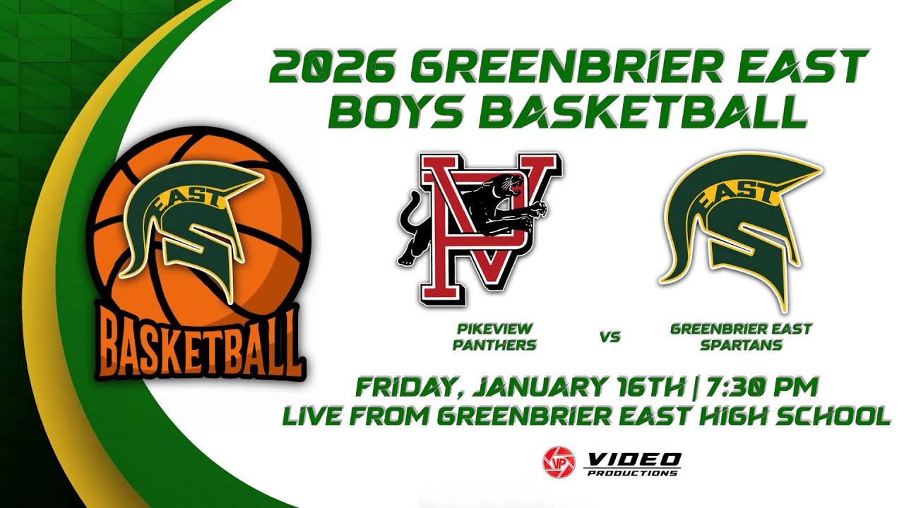 PIKEVIEW PANTHERS VS. GREENBRIER EAST SPARTANS | 2026 WV HIGH SCHOOL BASKETBALL