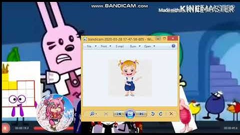 Wubbzy And Widget Screaming and Running Away Add Round 8