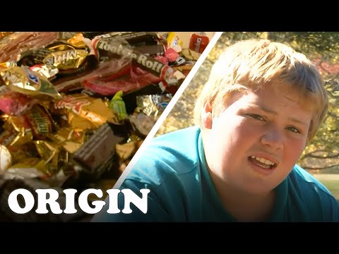 Können diese übergewichtigen Teenager dem Essen von Süßigkeiten an Halloween widerstehen? | Zu fett für 15 | Vollständige Folge documentary thumbnail