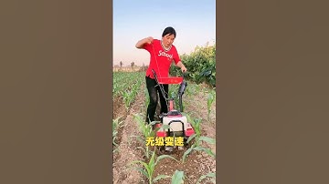 Mini Tiller Machine in Action | Powerful Farming Tool for Easy Soil Preparation part 1019