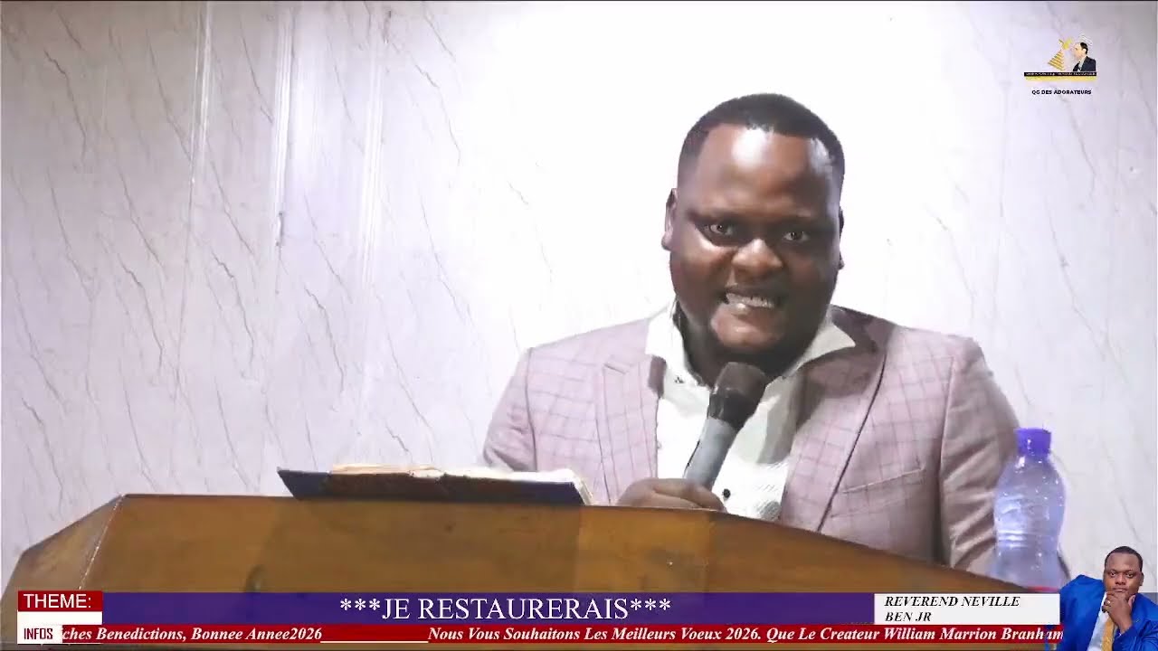 URGENT LE REVEREND NEVILLE DEMONTRE QUE WILLIAM MARRION BRANHAM EST VENU RESTAURE TOUTES CHOSES