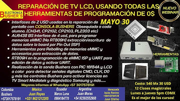 💯Curso: How to repair Smart TV (Samsung and Chinese). Reparación de Tv Samsung y Chinos.